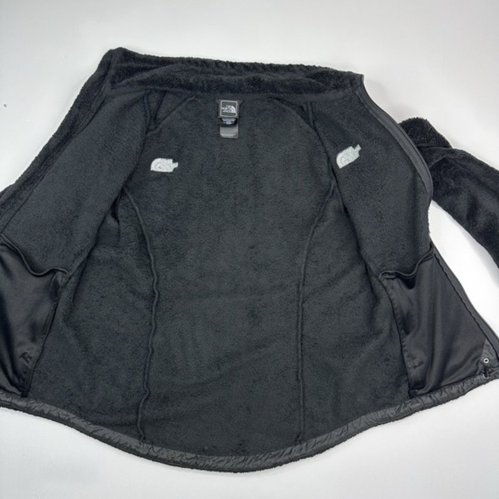 The North Face Osito 2‎ Black Full Zip High Pile Fleece Jacket Womens Small C782 - Picture 6 of 16